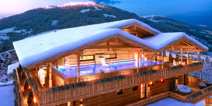 Luxusní pobyt v rakouských Alpách: polopenze plus, wellness s infinity bazénem