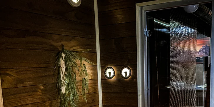 60 min. privátního wellness pro dva: vířivka, sauna a relax zóna