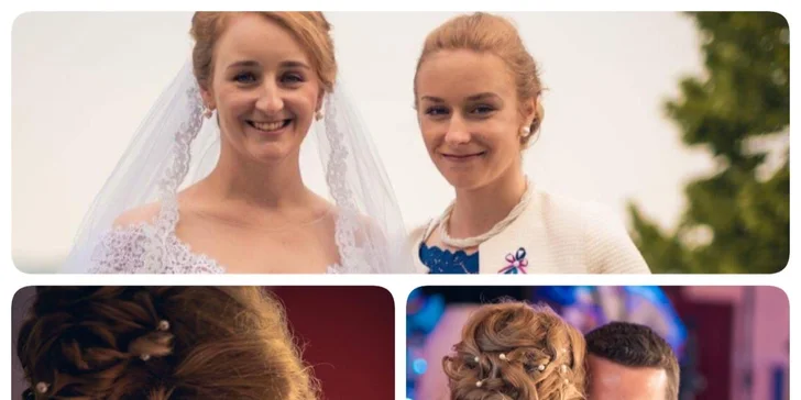 Prodloužení řas metodou volume či hybrid i slavnostní líčení a vlasový styling