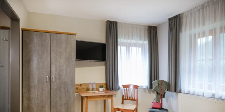 Pobyt v rakouských Alpách: polopenze i neomezený vstup do wellness