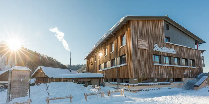 Aktivní rodinná dovolená v Annabergu: 3* hotel s polopenzí, sauna, karta výhod