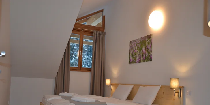 Moderní apartmány v Peci: bez stravy i se snídaní a kartou hosta se slevou na lanovku