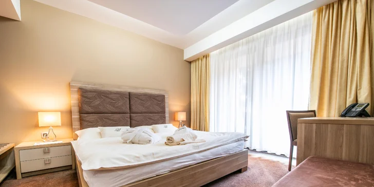 Wellness pobyt v Rajeckých Teplicích: neomezený relax, polopenze, blízko termálů Aphrodite
