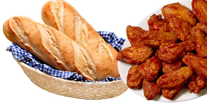 800g vyhlášených kuřecích křidýlek pro 2 osoby