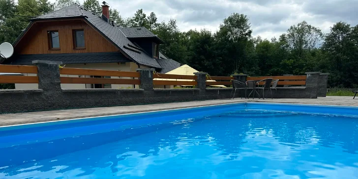 Moravskoslezské Beskydy: ubytování v Čeladné, neomezená sauna a bazén