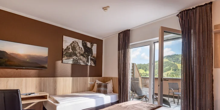 Dovolená u Saalbachu: hotel se saunami a snídaní, karta výhod Pillersee Guest Card