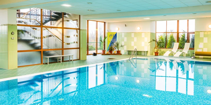 Aktivní pobyt pro páry i rodinu: polopenze, neomezený wellness a vířivka