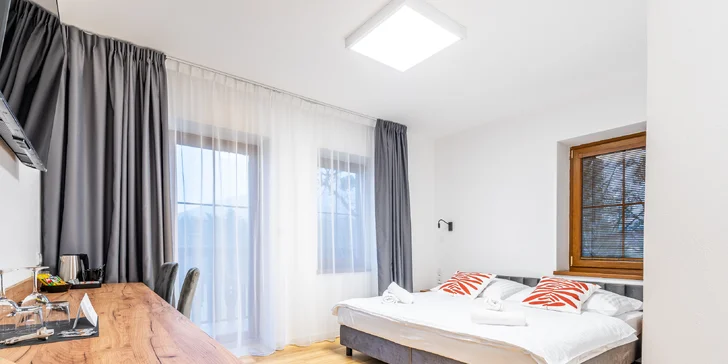 Penzion v podhůří Beskyd: snídaně, sleva na wellness, bobovou dráhu i golf, v zimě lyžování