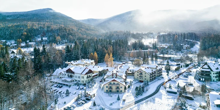 Relaxační pobyt v horách: hotel v Karpaczi s polopenzí a neomezeným wellness