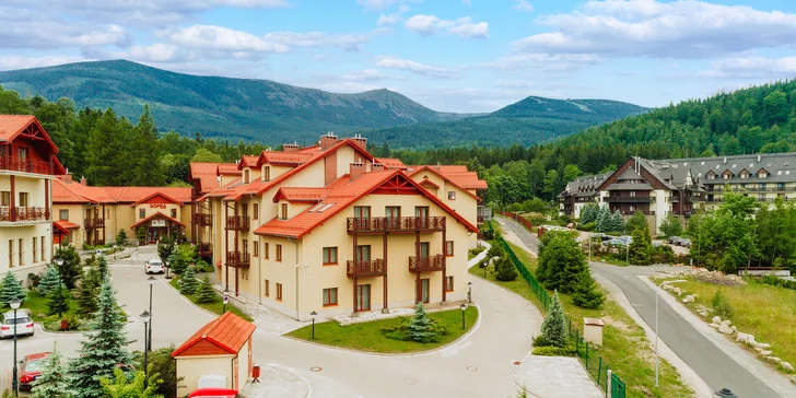 Relaxační pobyt v horách: hotel v Karpaczi s polopenzí a neomezeným wellness