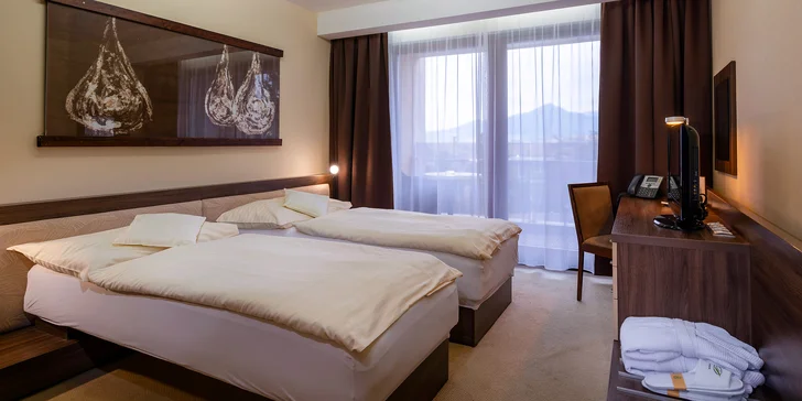 Wellness pobyt v Rajeckých Teplicích: neomezený relax, polopenze, blízko termálů Aphrodite
