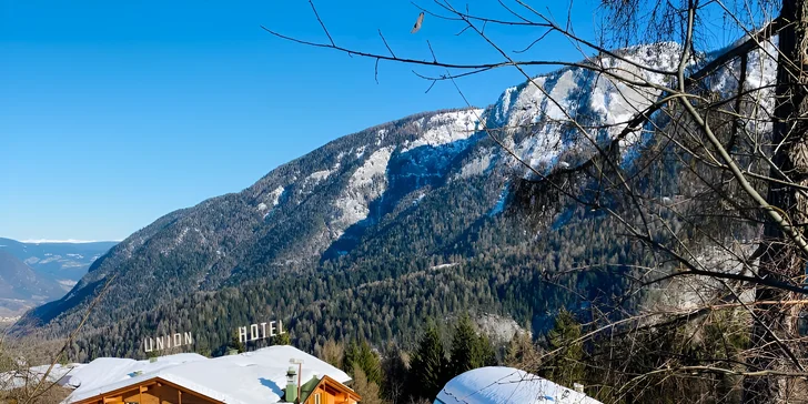 Zimní dovolená v italském středisku Folgarida-Marilleva: hotel u spodní stanice lanovky a polopenze