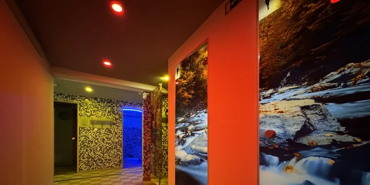 1-2 hod. v privátním wellness pro 1-10 osob: finská a parní sauna i tepidárium