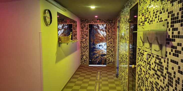 1-2 hod. v privátním wellness pro 1-10 osob: finská a parní sauna i tepidárium