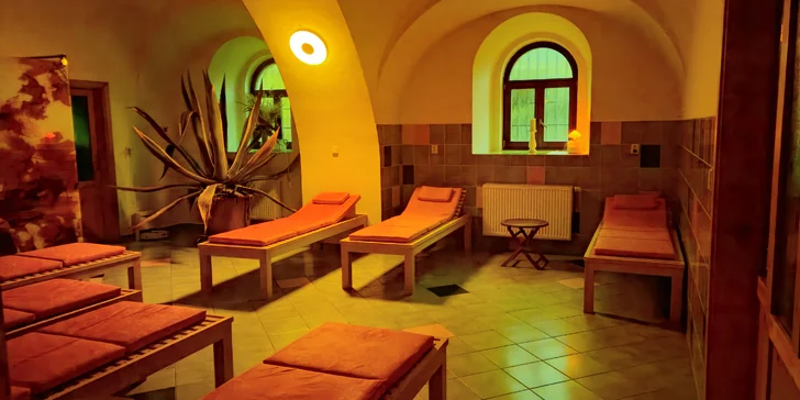 1-2 hod. v privátním wellness pro 1-10 osob: finská a parní sauna i tepidárium
