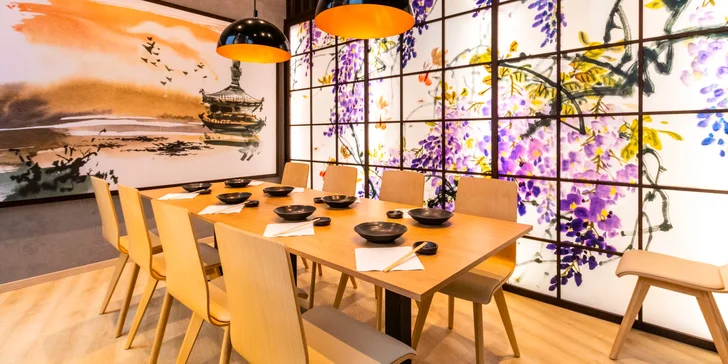 Voucher na 500–2 000 Kč na cokoliv v asijské restauraci Rakki sushi