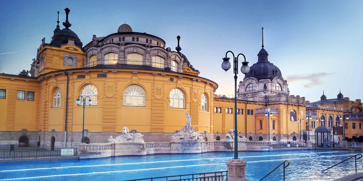 Pobyt v historickém centru Budapešti: v ceně snídaně či polopenze nebo i vstup do lázní