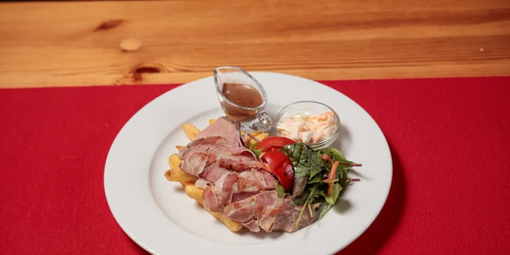 Tříchodové menu v Depo Orlová pro dva i s nápoji, které vám doveze vláček