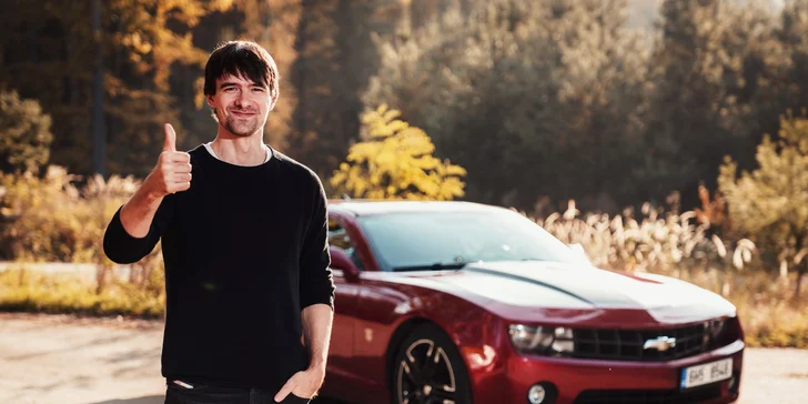 Pronájem Chevroletu Camaro Bumblebee s 320 koňmi: 3 hod. až 3 dny