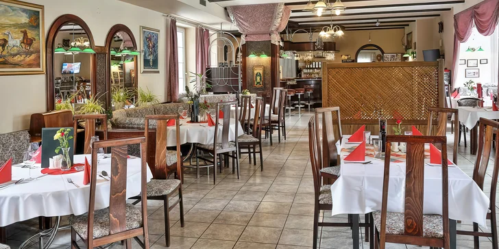 Voucher na 500 či 1 000 Kč na jídlo i nápoje v balkánské restauraci Balkaňeros