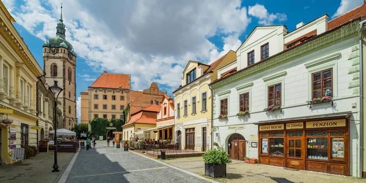 Pobyt v historickém centru Mělníka v tematických pokojích se snídaní