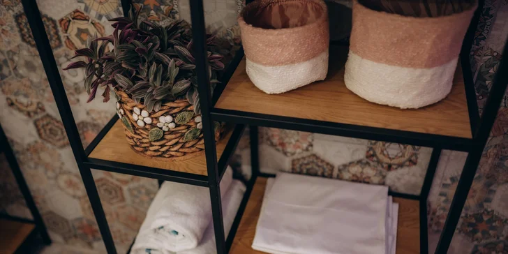 Privátní wellness apartmán pro dva: vstup na 4 hodiny nebo 1 noc plná relaxace
