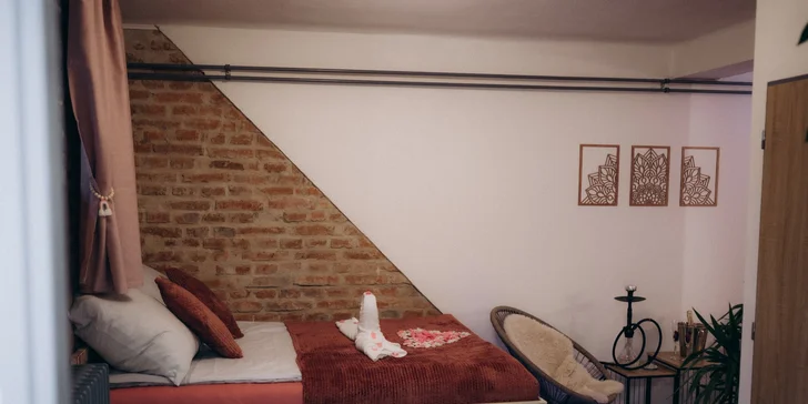 Privátní wellness apartmán pro dva: vstup na 4 hodiny nebo 1 noc plná relaxace