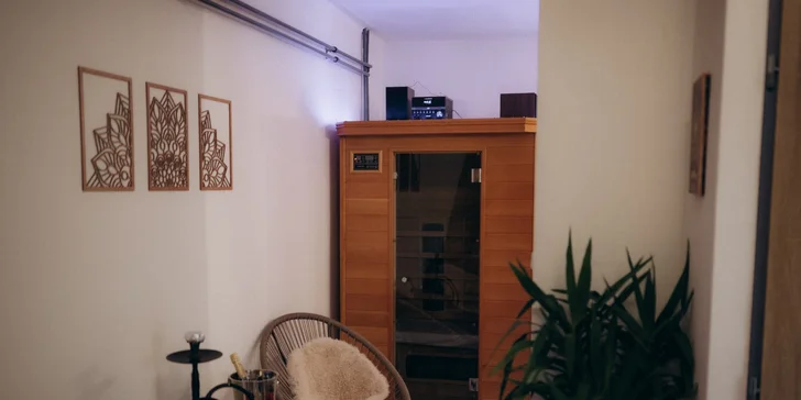 Privátní wellness apartmán pro dva: vstup na 4 hodiny nebo 1 noc plná relaxace