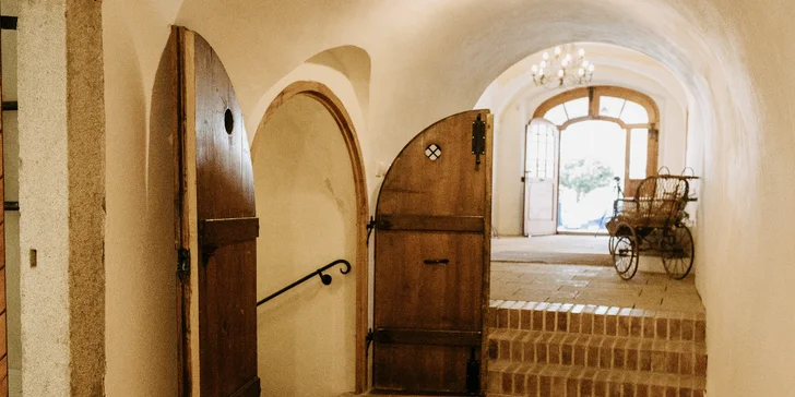 Romantický penzion v historickém centru Telče (UNESCO) se snídaní a lahví vína