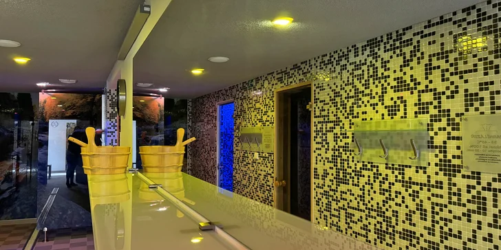 1-2 hod. v privátním wellness pro 1-10 osob: finská a parní sauna i tepidárium