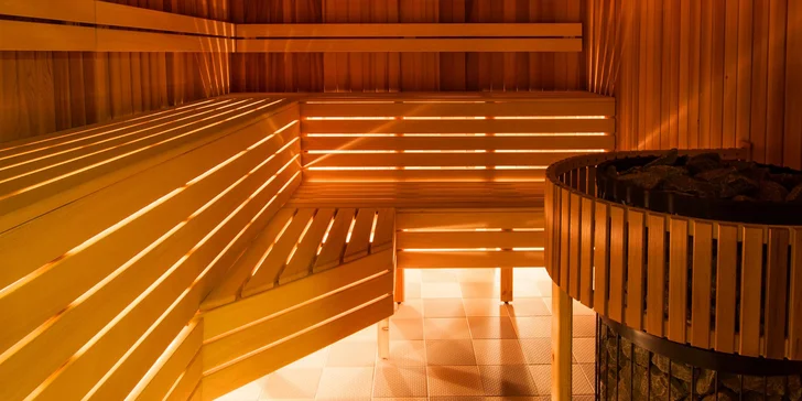 1-2 hod. v privátním wellness pro 1-10 osob: finská a parní sauna i tepidárium