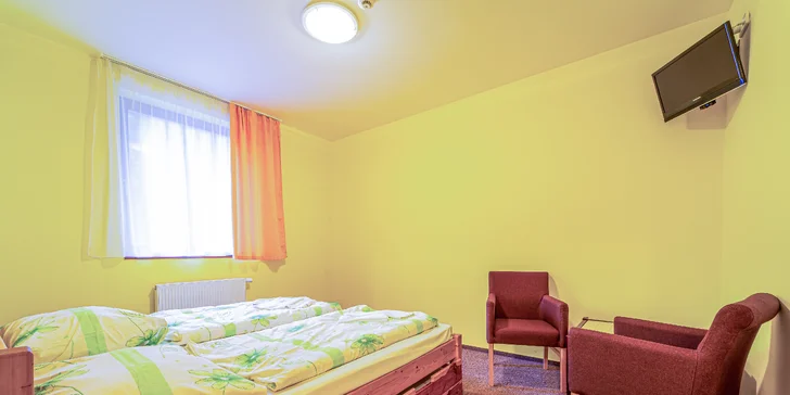 Horský hotel nedaleko Spišského hradu: polopenze, wellness a sporty