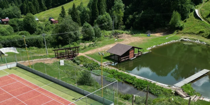 Horský hotel nedaleko Spišského hradu: polopenze, wellness a sporty