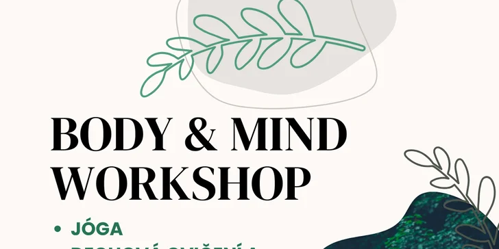 Tréninkový workshop dle výběru: FitBoost, Movement nebo Body & Mind