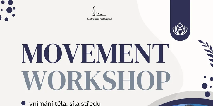 Tréninkový workshop dle výběru: FitBoost, Movement nebo Body & Mind