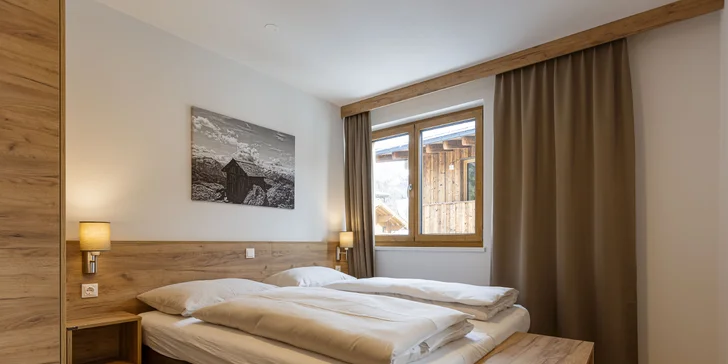 Kitzbühelské Alpy: apartmány až pro 6 lidí, wellness, super poloha blízko sjezdovek