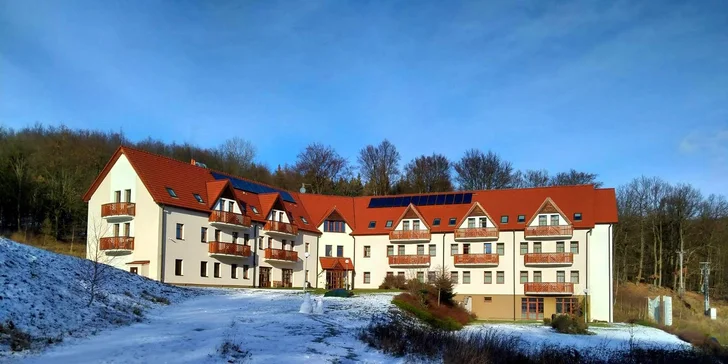 Krásný hotel v Krušných horách: neomezený wellness, polopenze a zábava