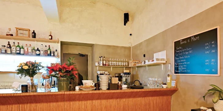 Degustační menu v italské restauraci v centru Prahy: s masem nebo mořskými plody