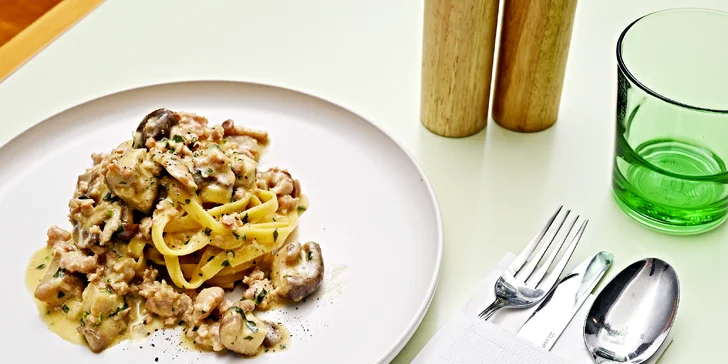 Degustační menu v italské restauraci v centru Prahy: s masem nebo mořskými plody
