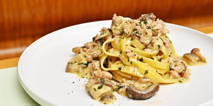 Degustační menu v italské restauraci v centru Prahy: s masem nebo mořskými plody