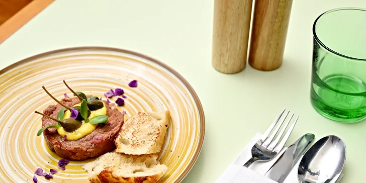 Degustační menu v italské restauraci v centru Prahy: s masem nebo mořskými plody