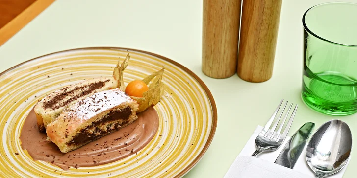 Degustační menu v italské restauraci v centru Prahy: s masem nebo mořskými plody