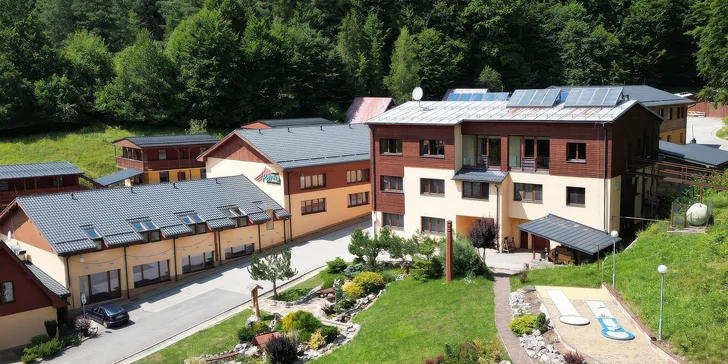 Horský hotel nedaleko Spišského hradu: polopenze, wellness a sporty