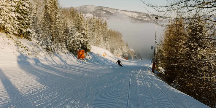 Denní skipas platný v 11 skiareálech ve Slezských Beskydech pro 1 osobu: až 30 km sjezdovek