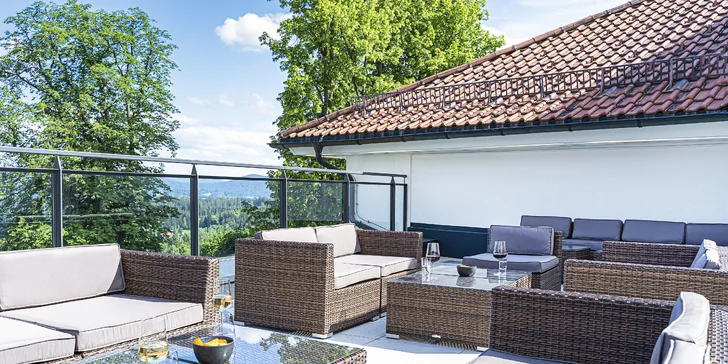 Bavorský les: polopenze, wellness se saunovou vesničkou a karta hosta – atrakce zdarma či se slevou