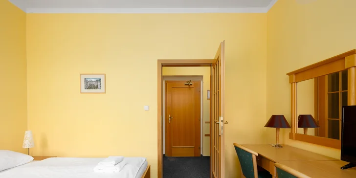 4* pobyt v centru Karlových Varů: ubytování se snídaní, wellness i projížďkou v kočáře