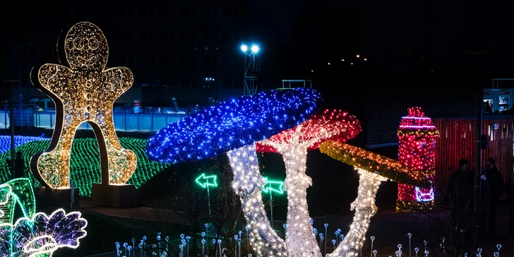Winter Village u centra Westfield Chodov: vstup do kouzelného světa světelných instalací