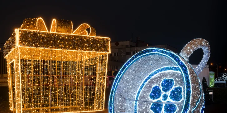 Winter Village u centra Westfield Chodov: vstup do kouzelného světa světelných instalací