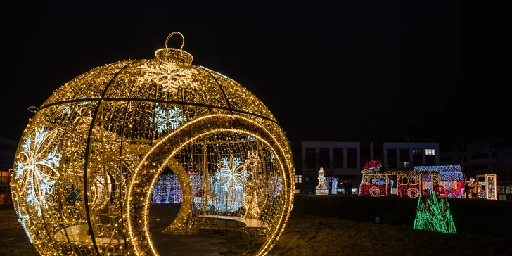 Winter Village u centra Westfield Chodov: vstup do kouzelného světa světelných instalací