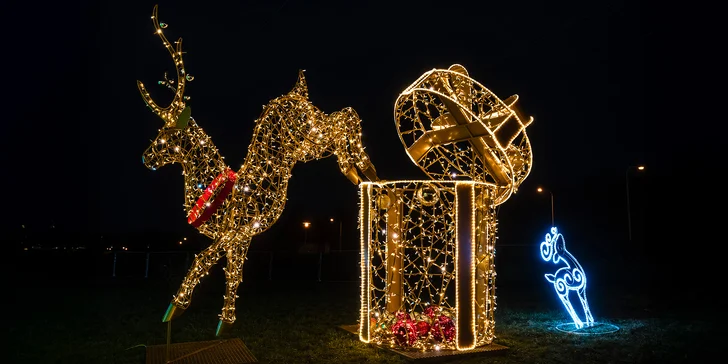 Winter Village u centra Westfield Chodov: vstup do kouzelného světa světelných instalací